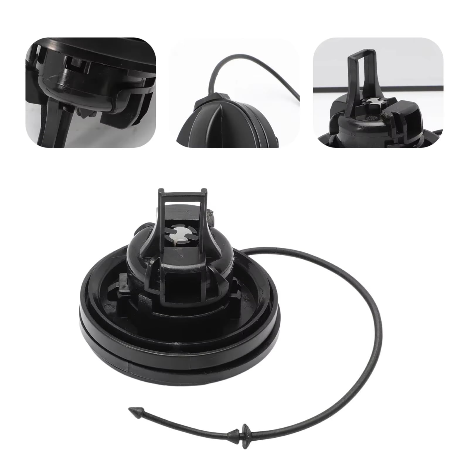 Tappo del Serbatoio Carburante di Ricambio Compatibile con Peugeot 301 3008 508 9687552880 1609818980 Parti di Ricambio per Tappo del Serbatoio Carburante per Auto