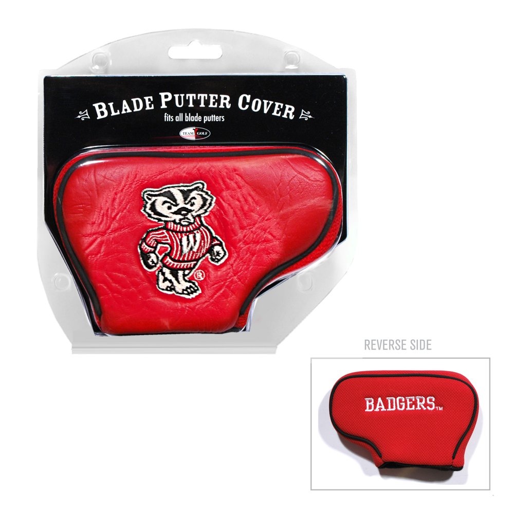 NCAA Wisconsin Sports Team Logo Blade Putter Cover