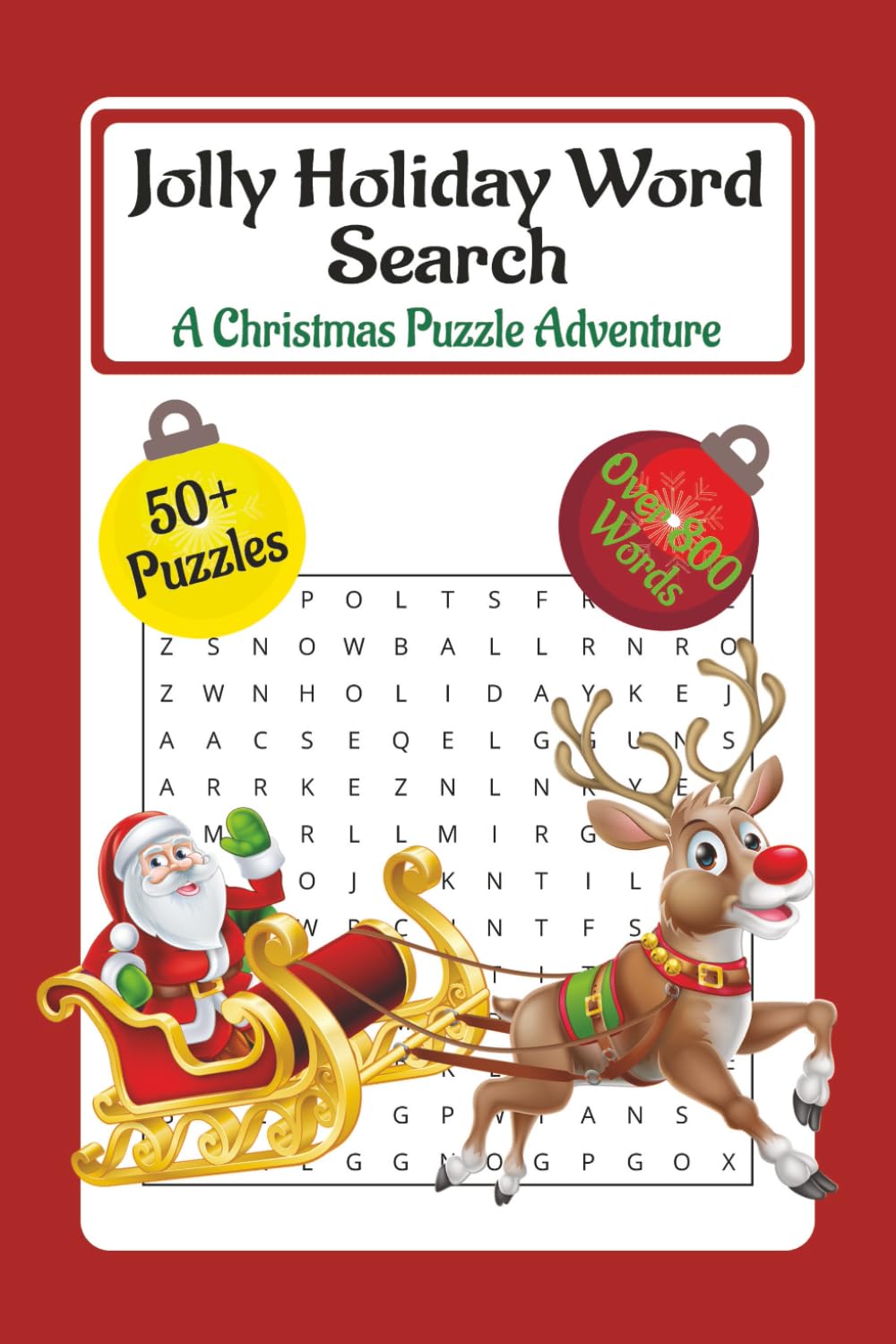 Jolly Holiday Word Search: A Christmas Puzzle Adventure: Find the Magic in Every Merry Word!
