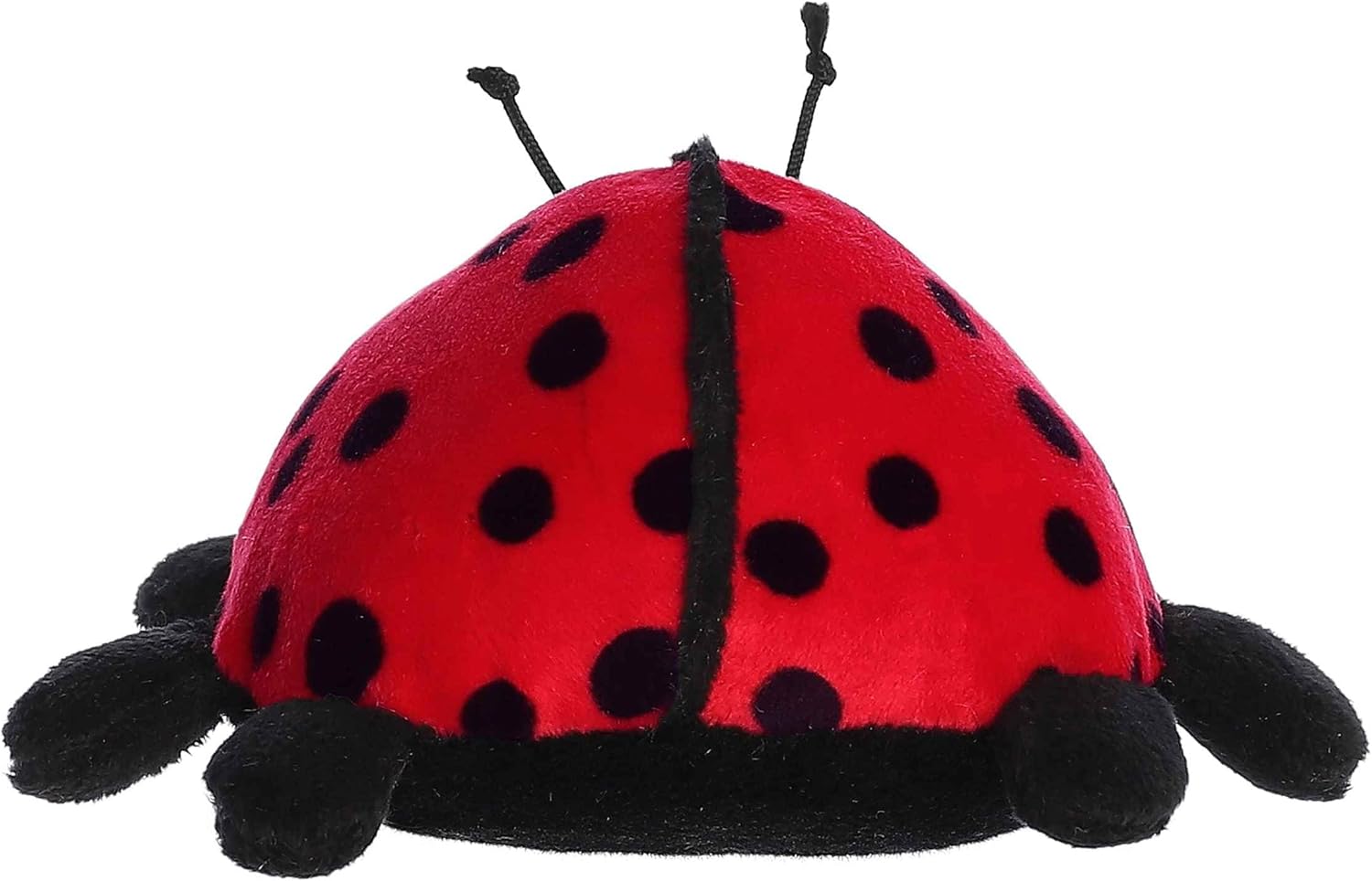 Aurora® Responsibly Made Eco Nation™ Eco Softies™ Ladybug Stuffed Animal - Ideal for Playtime Adventures - Perfect for Birthdays or Just Because - Red 6 Inches
