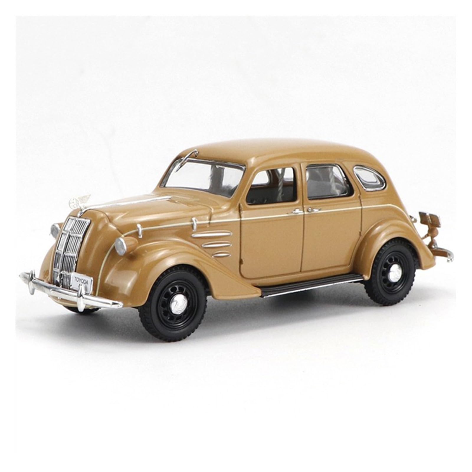 Toyoda Sedan 1936 Alloy Car Model for：1/43 Toyota AA Type (Size