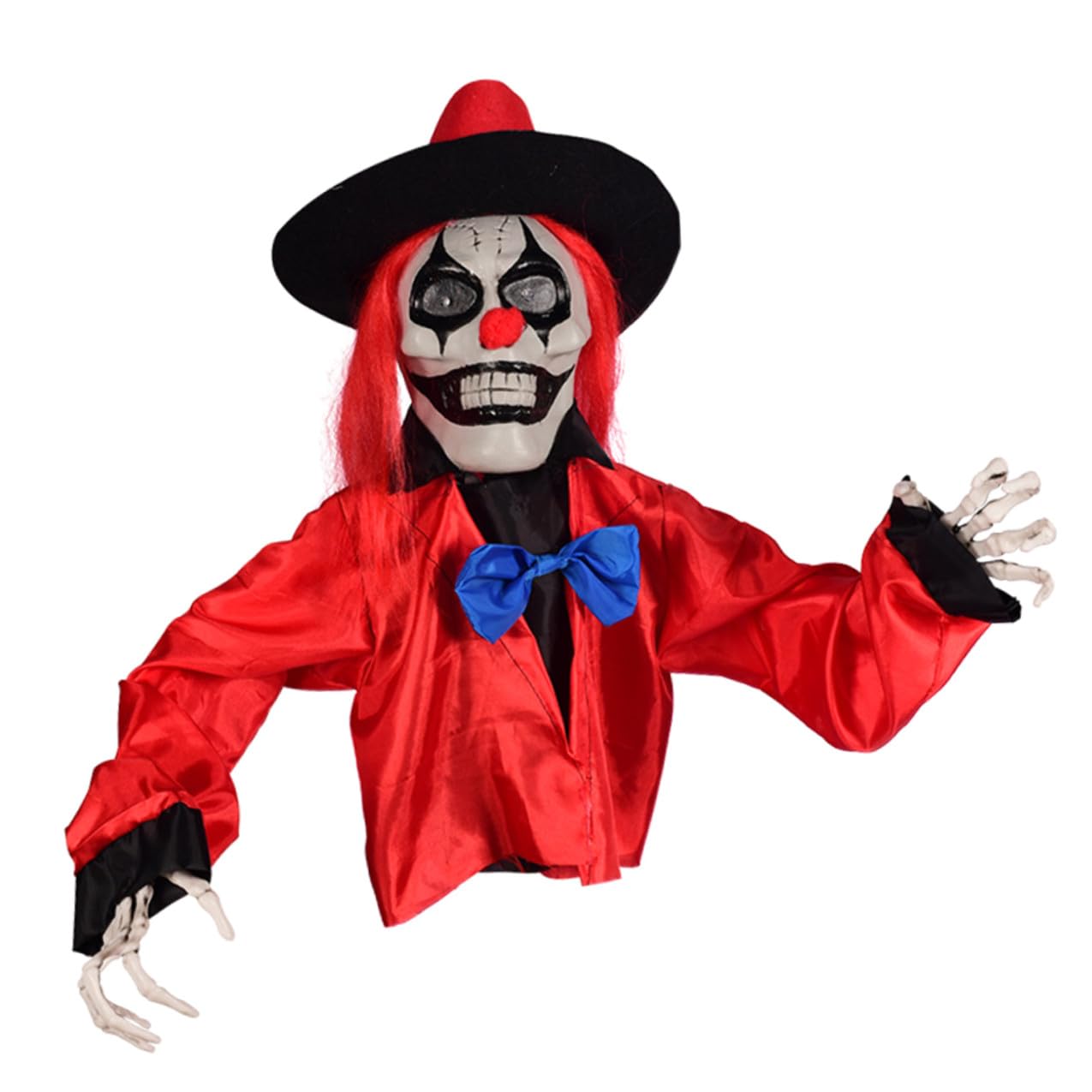 Fantôme Clown Lumineux de Jardin pour éliminer le manque d'originalité de votre Halloween