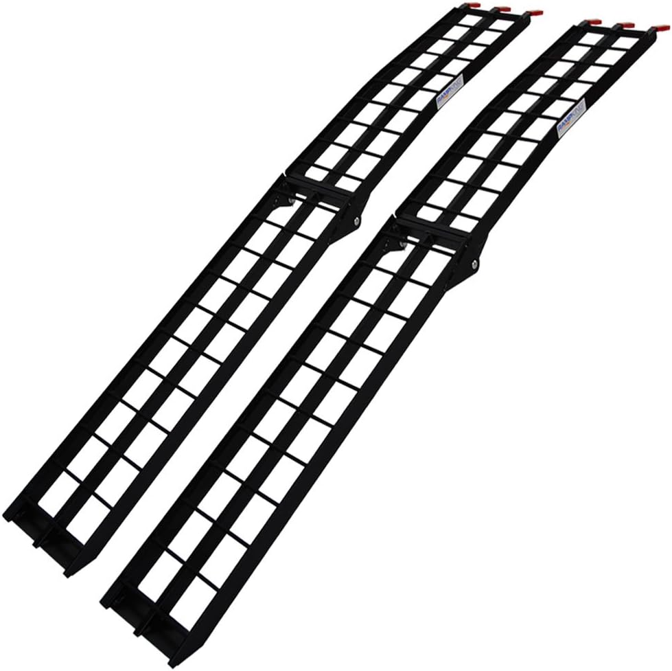 RAMP KING 7.5' Pair Aluminum Folding Ramp ELITE SERIES
