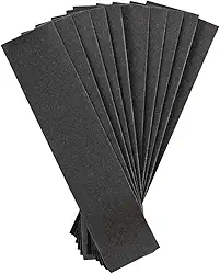 Fitas Antiderrapantes para Pisos e Escadas, 10 Peças, 22cm x 5cm, Preta