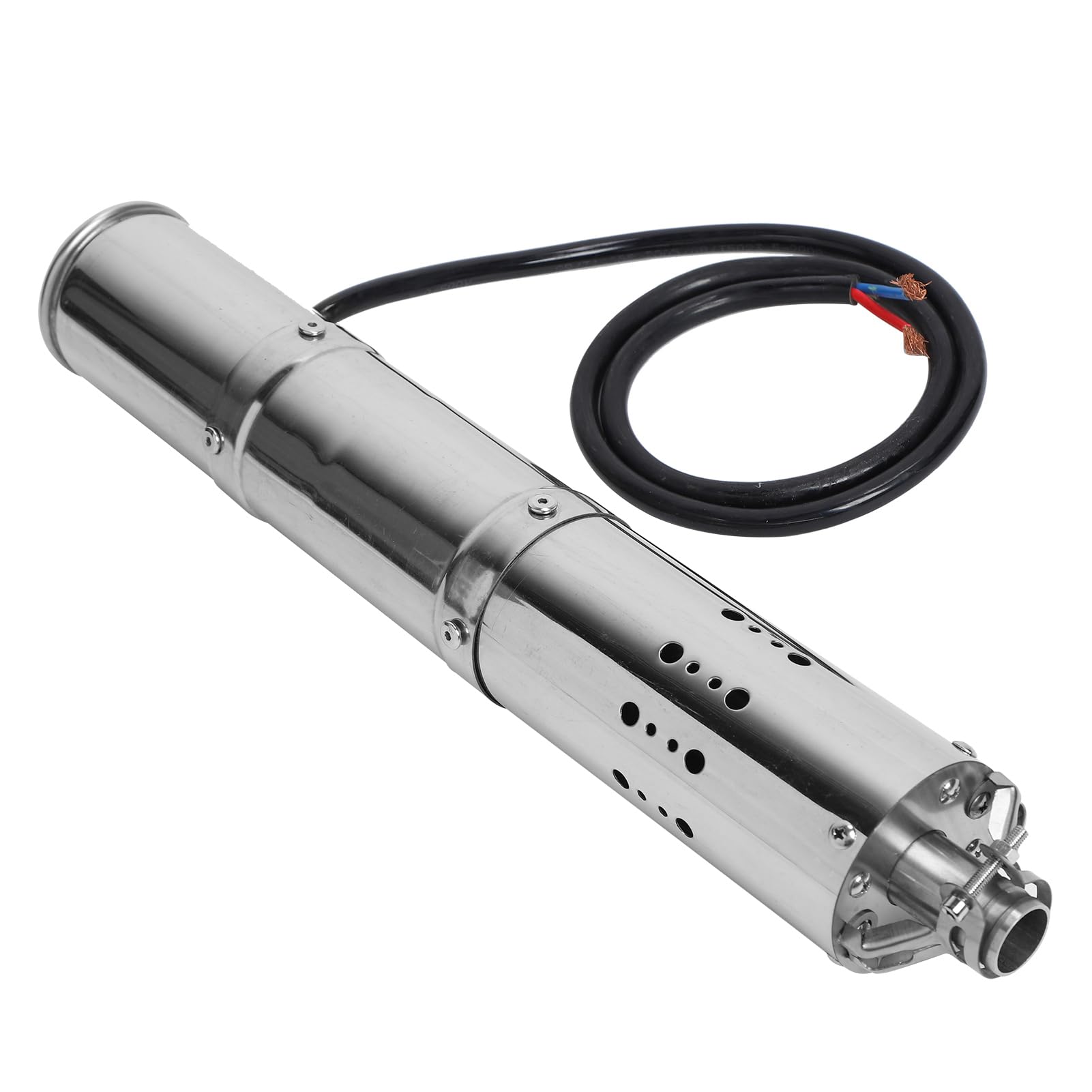 Pompa Sommersa Senza Spazzole, Pompa Sommersa Kit Pompa per Pozzo Profondo CC Solare 12V Pompa Acqua Senza Spazzole a Grande Portata Magnete Permanente Elettrico, Pompe di