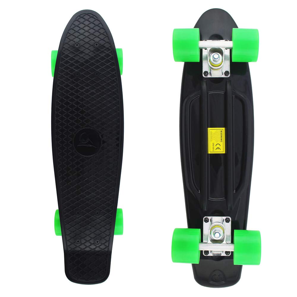 Amazon | Meketec Skateboards Mini Cruiser 22 inch Retro Boy