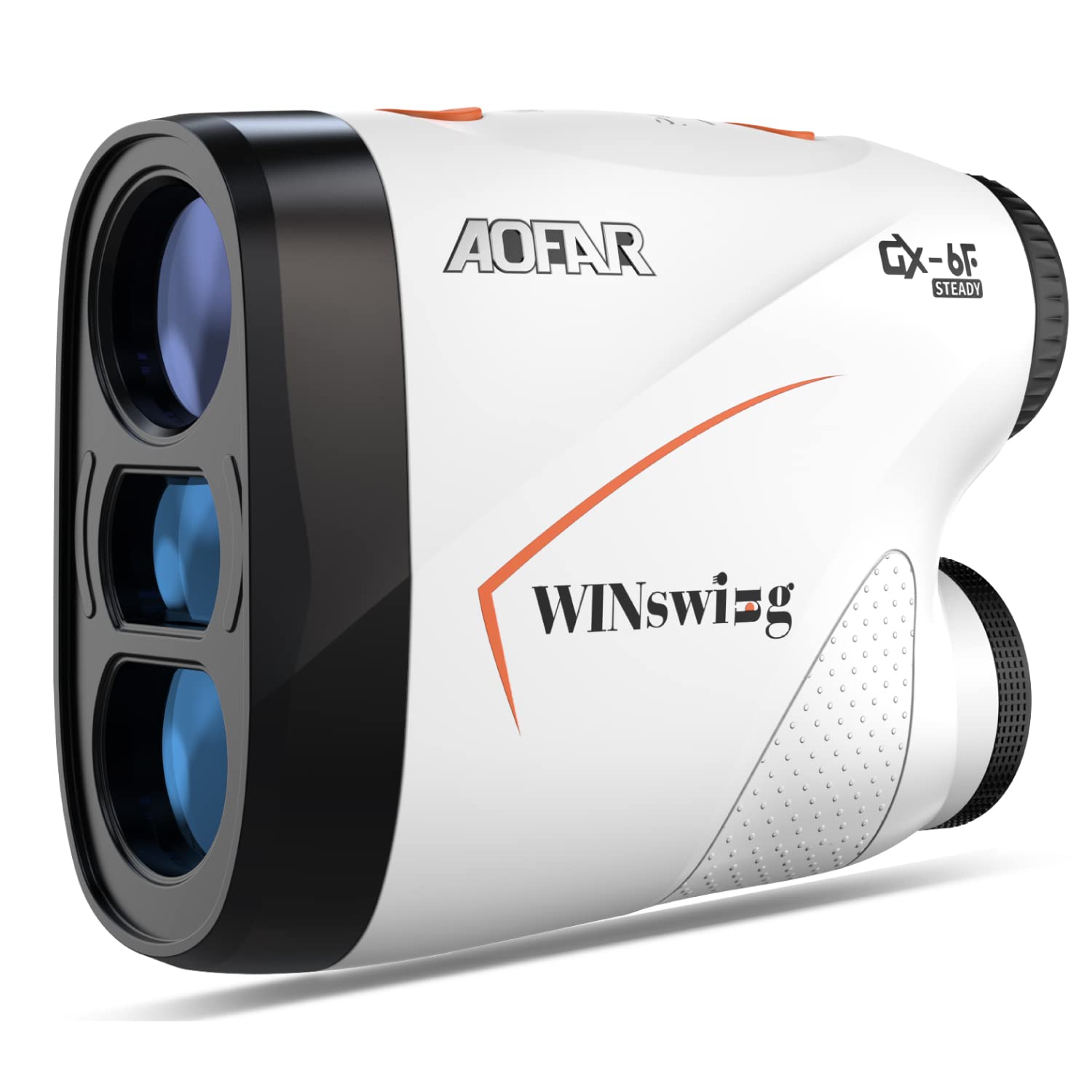 AOFAR GX-6F PRO Golf Rangefinder with Slope On/Off, 500/600 Yards Range finder with Continuous Scan, Flag Lock with Vibration, Rangefinder golf Devices for golfers, 6X Magnification High-Precision
