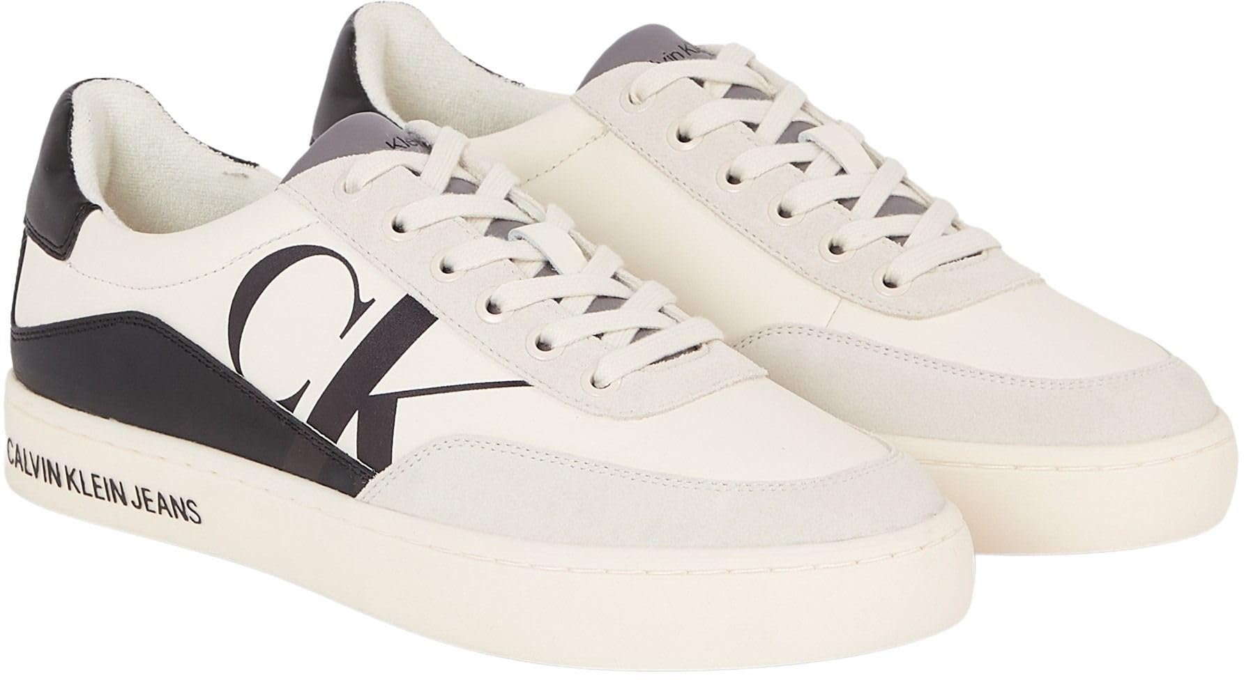 Calvin Klein Classic Cupsole Bold Mono Ym0ym00713, Zapatilla con Suela Hombre