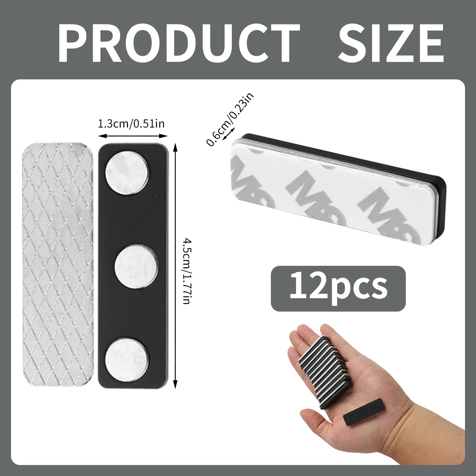 Clips Magnétiques Aimants Pour Moustiquaires: 12 Pièces Aimants Pour