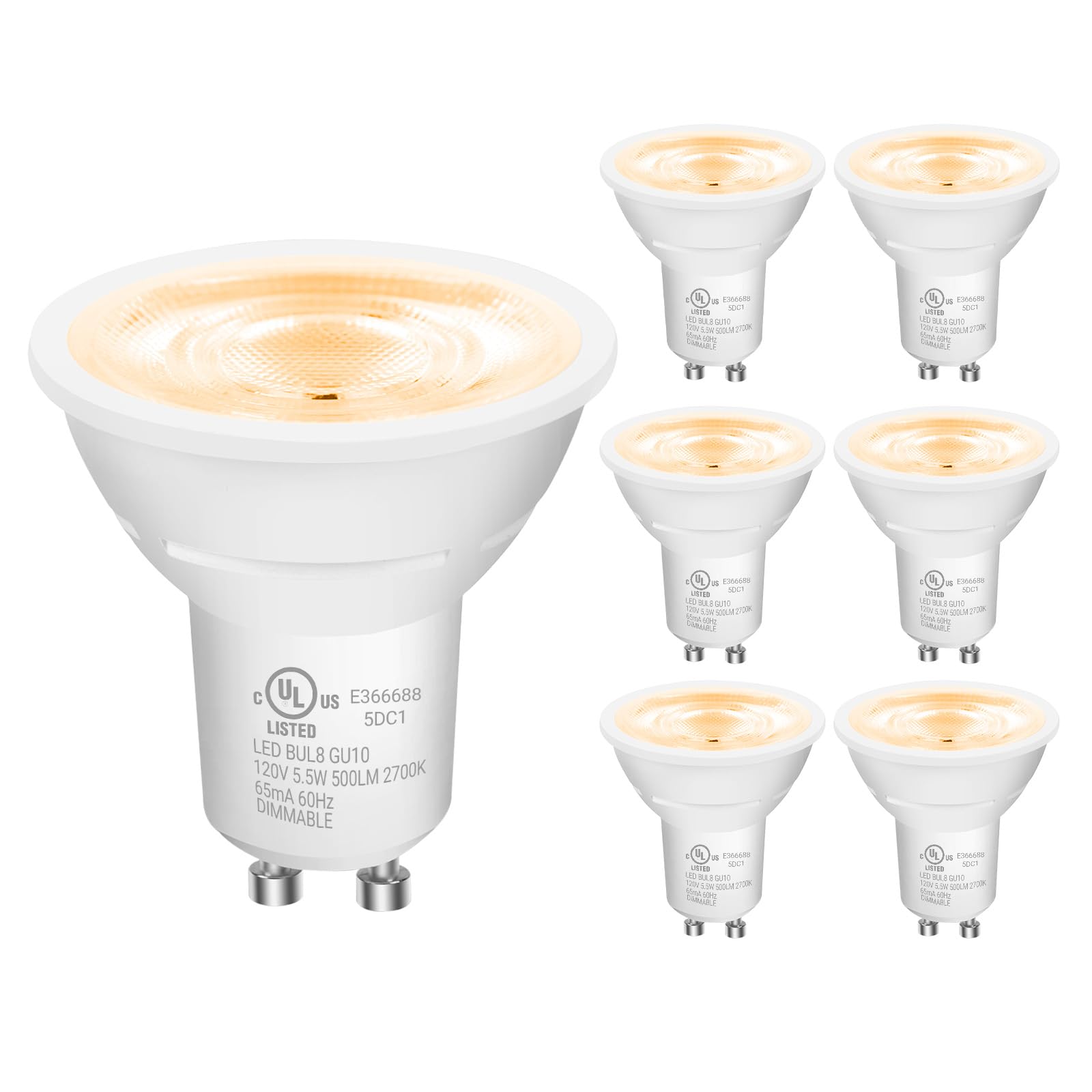 DAYBETTER GU10 LED Light Bulbs