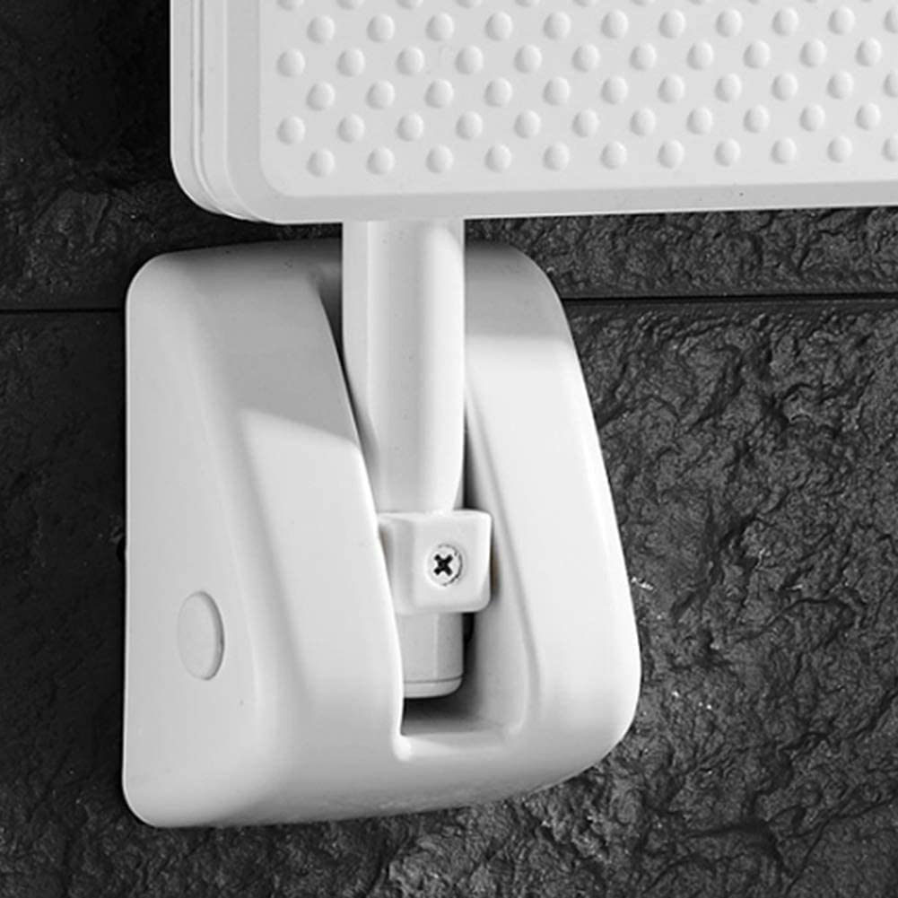 Asiento de Ducha abatible montado en la Pared Taburete de asiento de ducha plegable montado en la pared Silla de asiento de ducha plegable for baño Asiento de baño plegable con capacidad for hasta 150