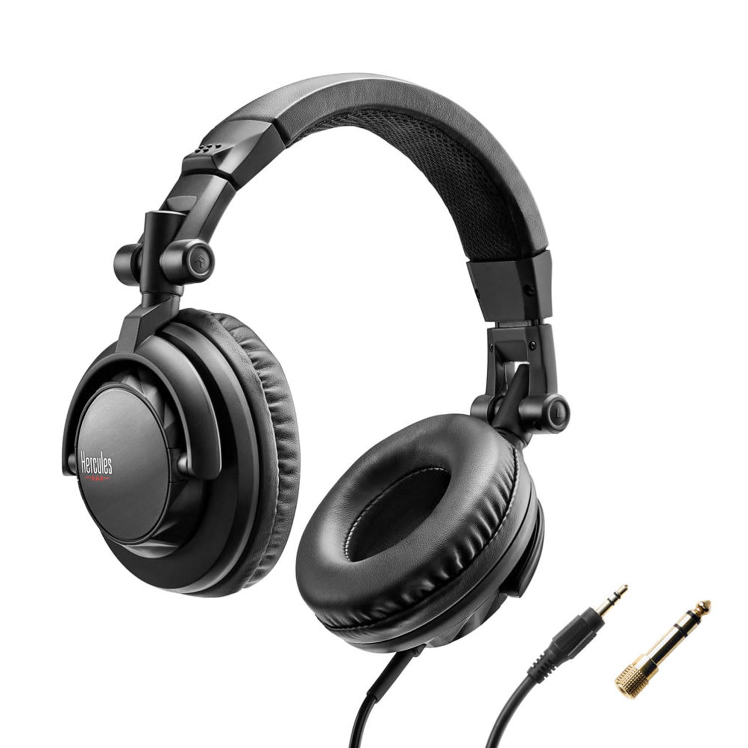 Hercules DJControl Inpulse 500 - Controlador USB para DJ (2 cubiertas, incluye auriculares DJ45 y gamuza de microfibra)
