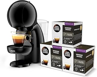 Krups Nescafe Dolce Gusto Piccolo XS, 15 Bar Capsule Coffee Maker, 0.8L Capacity, Creamy Foam and Fast Heating in 40s, Eco…
