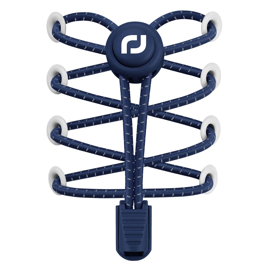 RJ-SportTieless Elastic Shoe Laces - Heavy Duty No Tie Shoelaces for Kids and Adult with Strong Lock and Speed Shoestrings