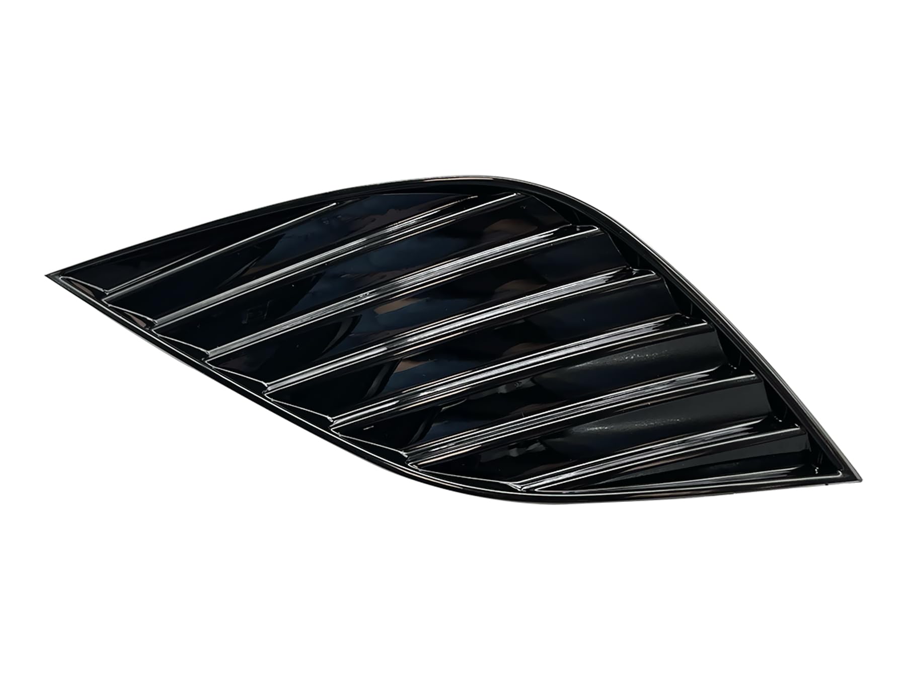 For Toyota Camry Left-Driver side Fog Light Cover Glossy black LH Front Bumper Grille Insert Bezel trim 2018 2019 2020 SE XSE