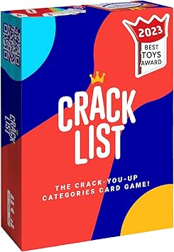 SAVANA Crack List - The Categories Card Game for Kids, Teens and Adults