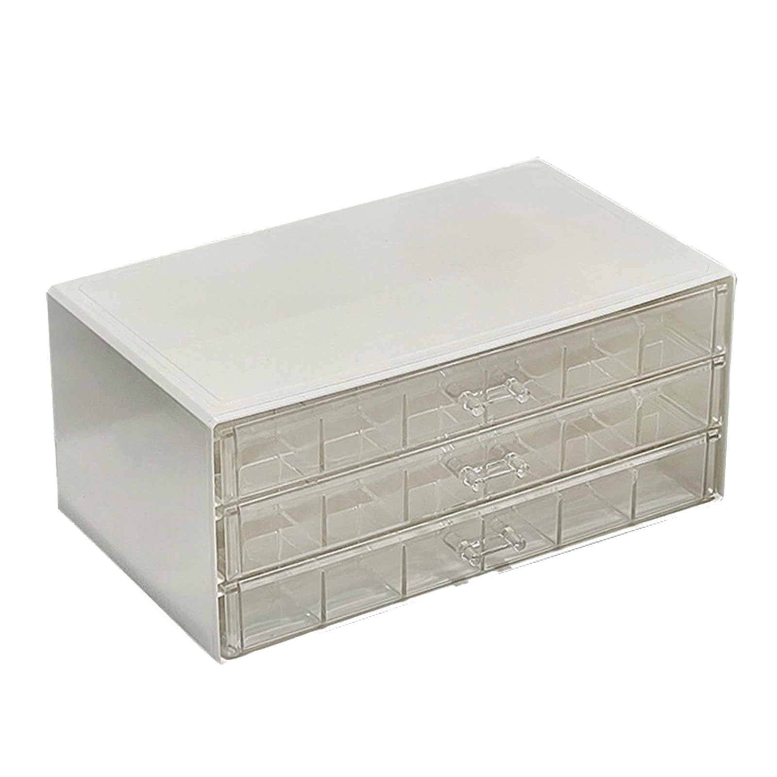 Kalttoy Jewelry Storage Box with Multiple Compartments and Transparency Lid for Earrings Rings Necklaces Organizers Jewelry Planner