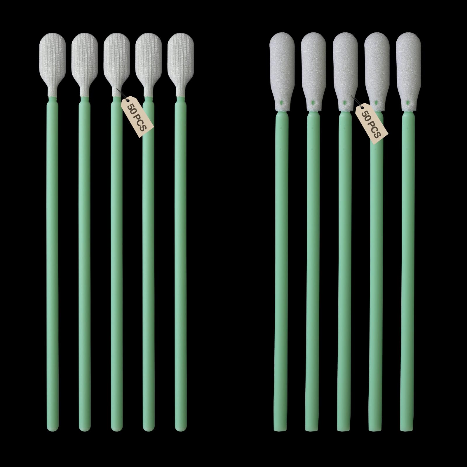 100pcs Foam Swabs 3.94