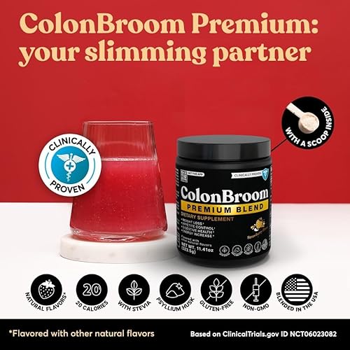 Miniatura 9 de ColonBroom Suplemento en polvo prémium (fresa, 50 porciones) + complejo de hongos, potente mezcla de hongos con cordyceps, reishi, shiitake,