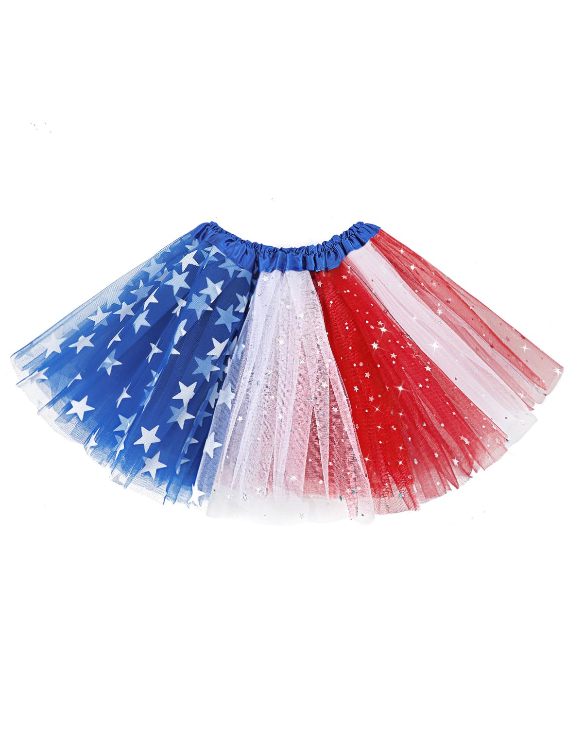 Century Star Sparkle Tutu for Girls Toddler Kids Dress up Birthday 2-8Y