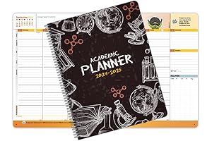 Dated Middle/High School Student Planner 2023-2024, Matrix Style Datebook
