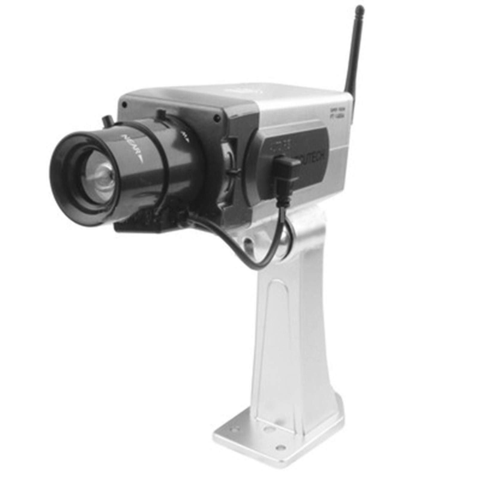 QGT Dummy Wireless Surveillance IR LED Security Camera with 45 Rotation