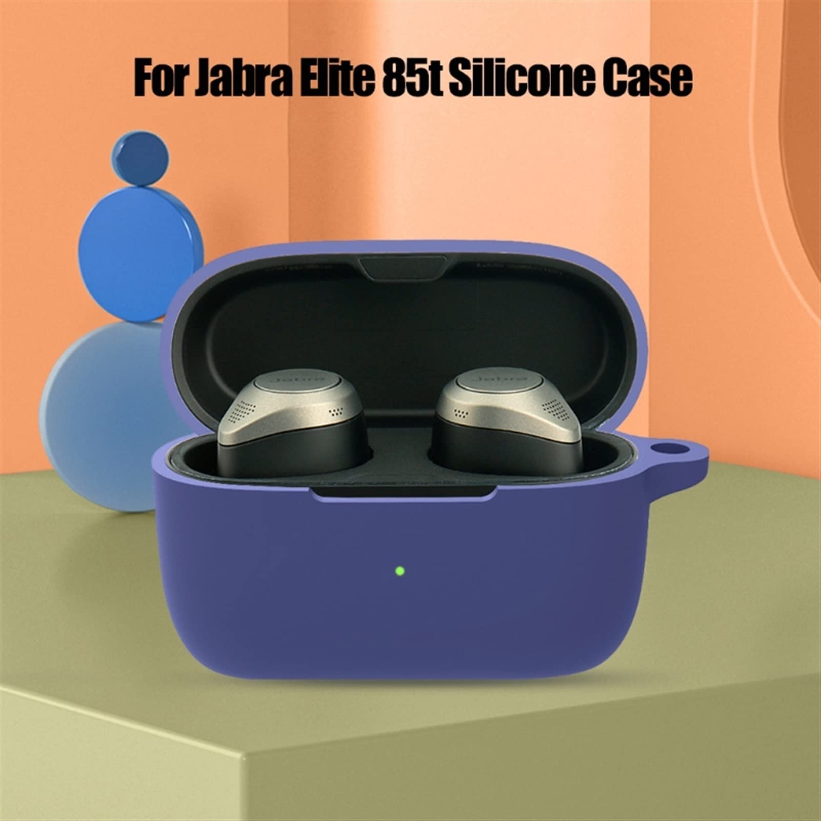 Amazon.co.jp: 洗濯可能なシリコン保護カバーシェルJabra Elite 85tの 