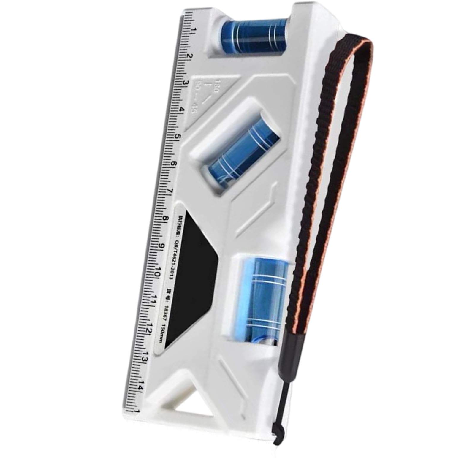 3 in 1 Pocket Leveling Gauge Horizontal Vertical Measure Ruler Leveling Tool for Home Use with Strong Magnets Portable Tool