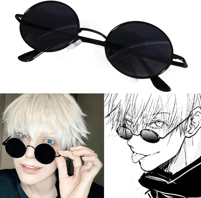 Gojo round glasses Clearance