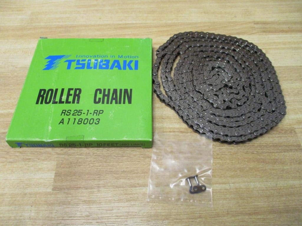 Tsubaki RS251RP Roller Chain 10ft 0.250" Pitch Amazon.in