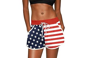 Patriotic Jean Shorts for Women: American Pride in Every Stitch - For...