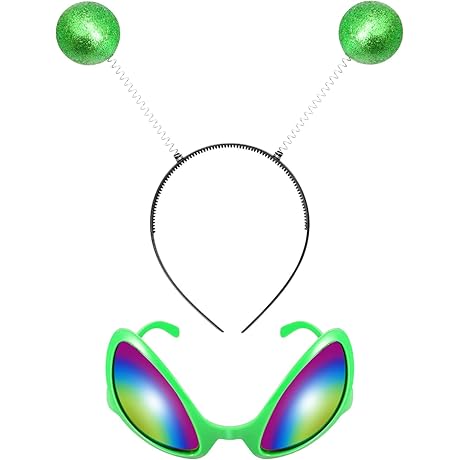 Discover Enchanting Alien Sunglasses: Adult Costume Accessories for Cosmic Adventures