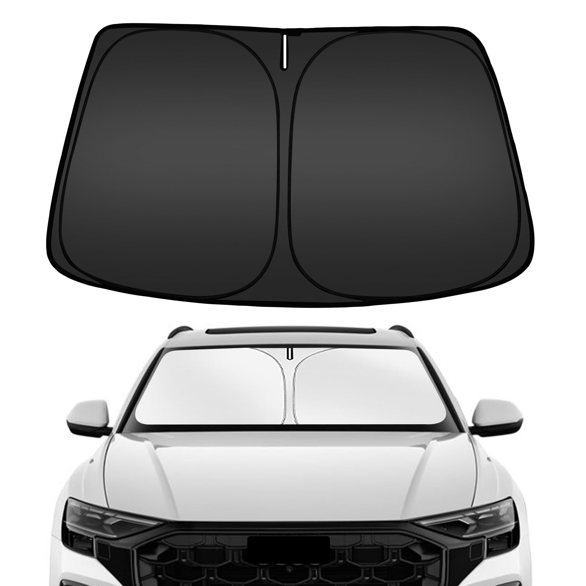 ARISMOTOR Windshield Sun Shade for Audi Q8 2019-2026 2027