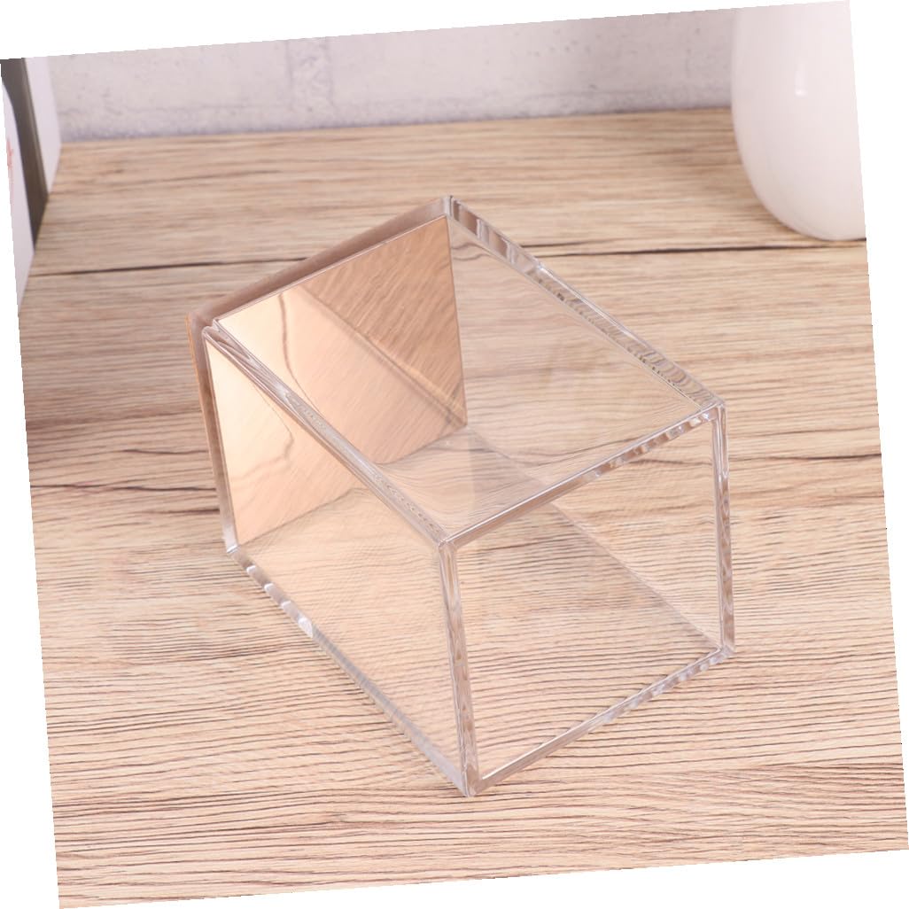 PLAFOPE Portalápices Acrílico Transparente Duradero Organizador Escritorio Elegante para Papelería y Lápices Regalo para Estudiantes y Profesores
