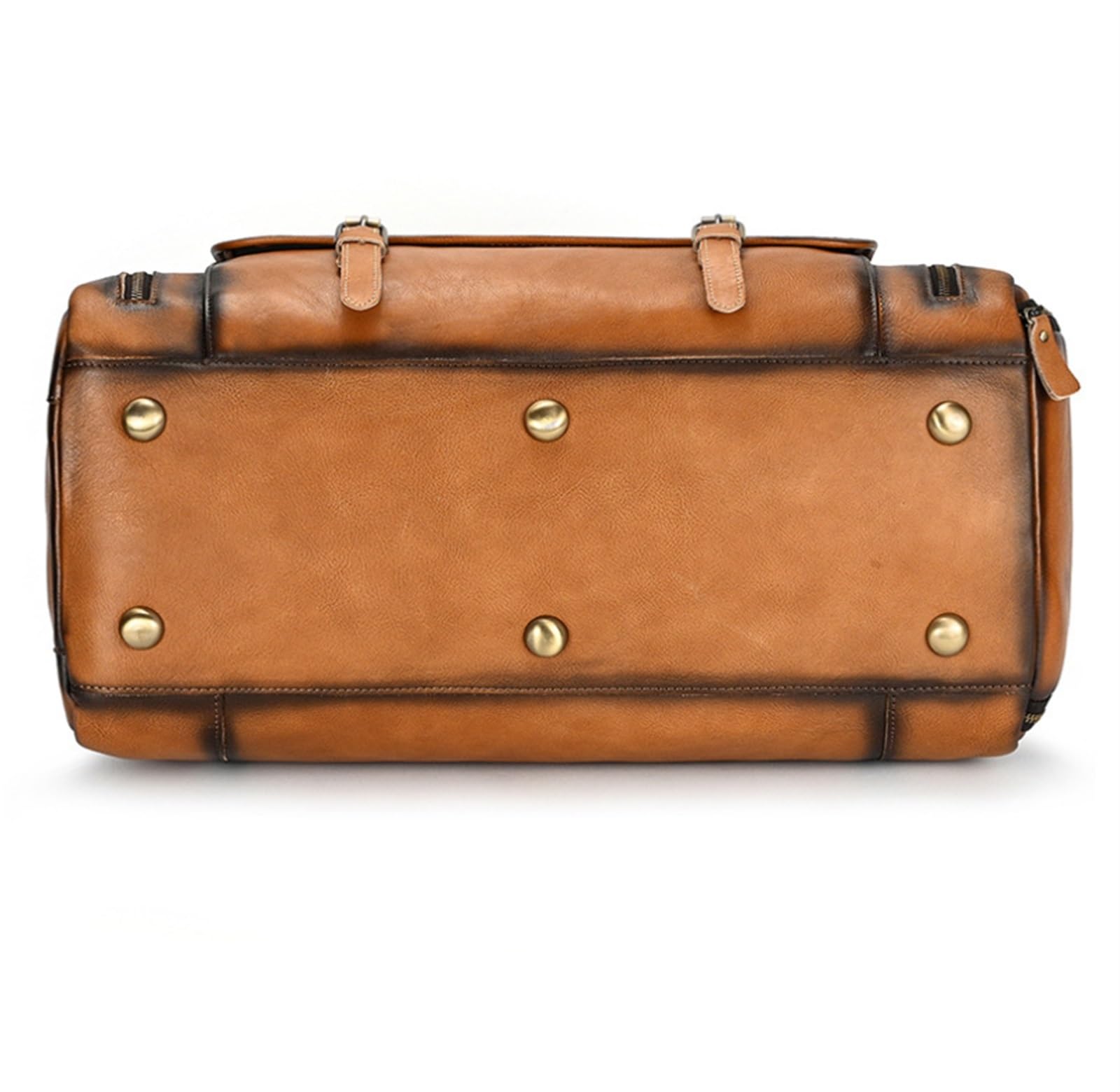 Bolsa Portatrajes Bolsa de Viaje El Petate De Cuero Hecho A Mano del Viaje 20inch, Avión Debajo del Asiento Lleva En Los Bolsos para Los Hombres Bolsa Portatrajes de Viaje Bolso Porta Trajes