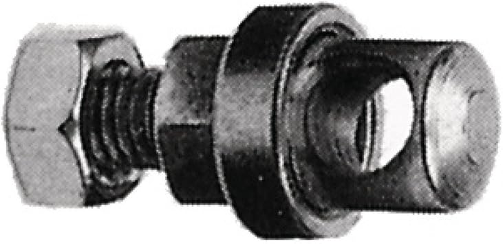 Fix Nippel Haltescheibe 10mm - 10er Set Aluminium Schwarz