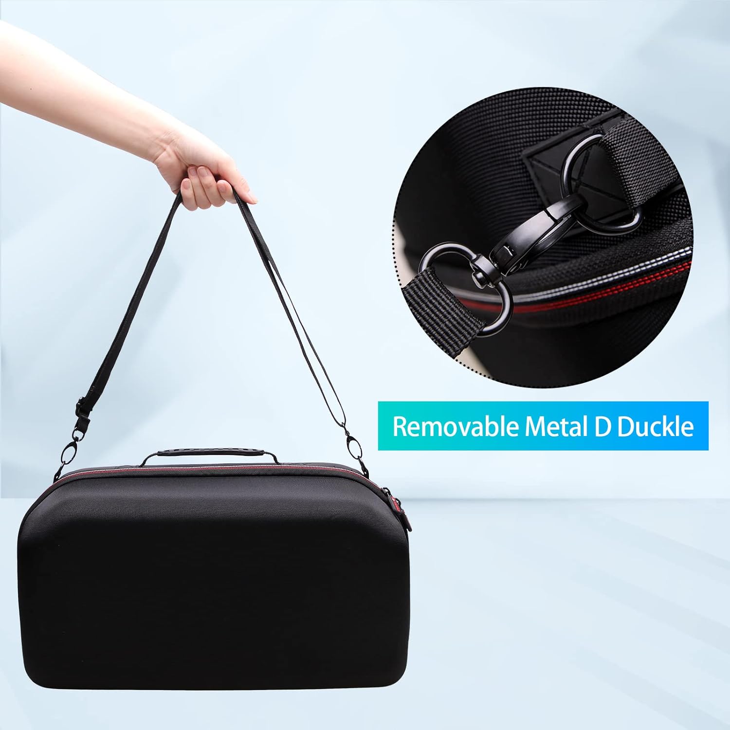 XANAD Hard Case for Anker Soundcore Motion Boom Plus Outdoor Speaker - Travel Protective Carrying Storage Case Bag