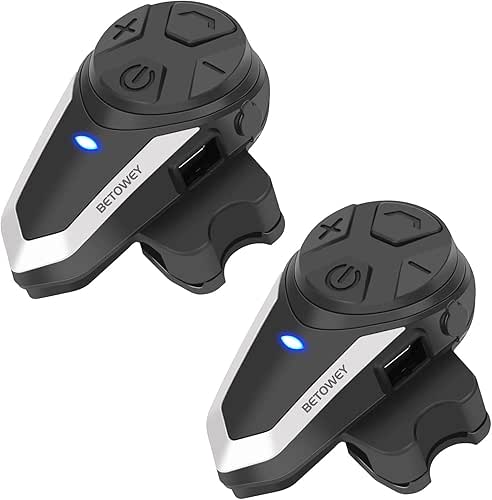 BT-S3 Intercom Moto Duo pour 2 Casques Bluetooth Kit Main
