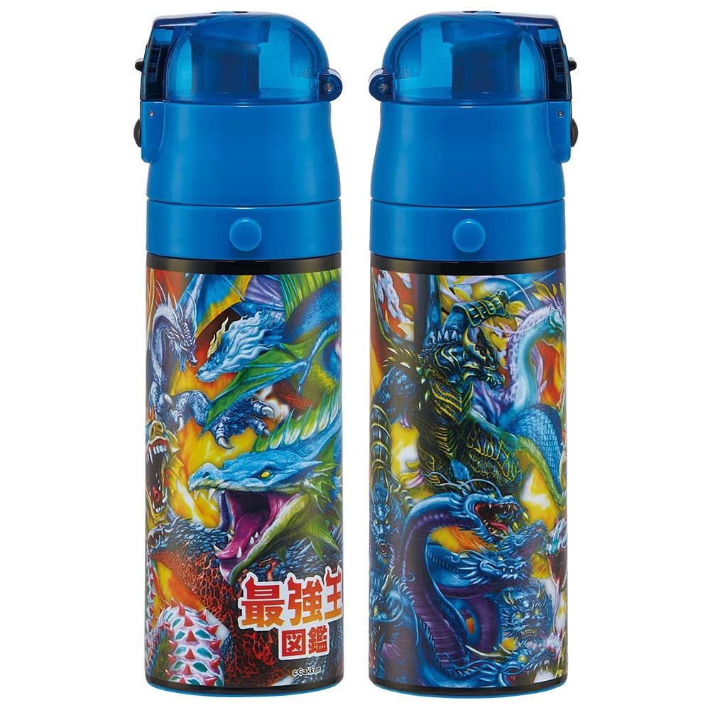 新品 最強王図鑑 ステンレスボトル 水筒 マグボトル 470ml Amazon｜スケーター(Skater) 子供用 ステンレス 水筒 直飲み