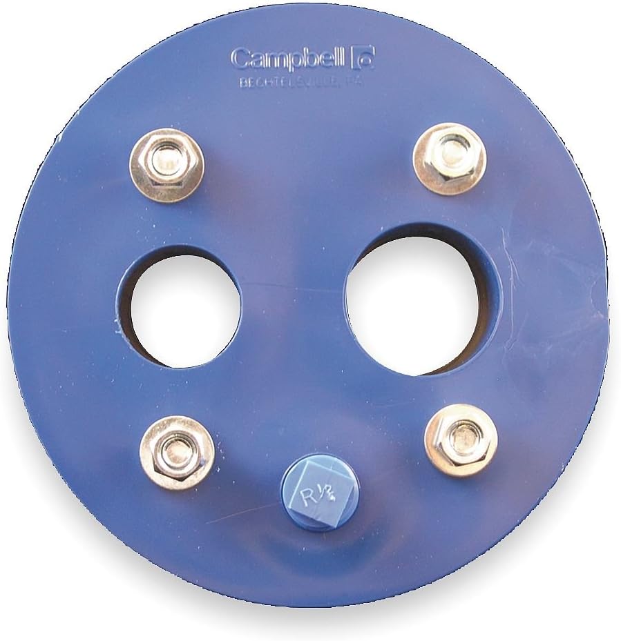 Well Cap, ABS, Vent Tapping 1/2 in