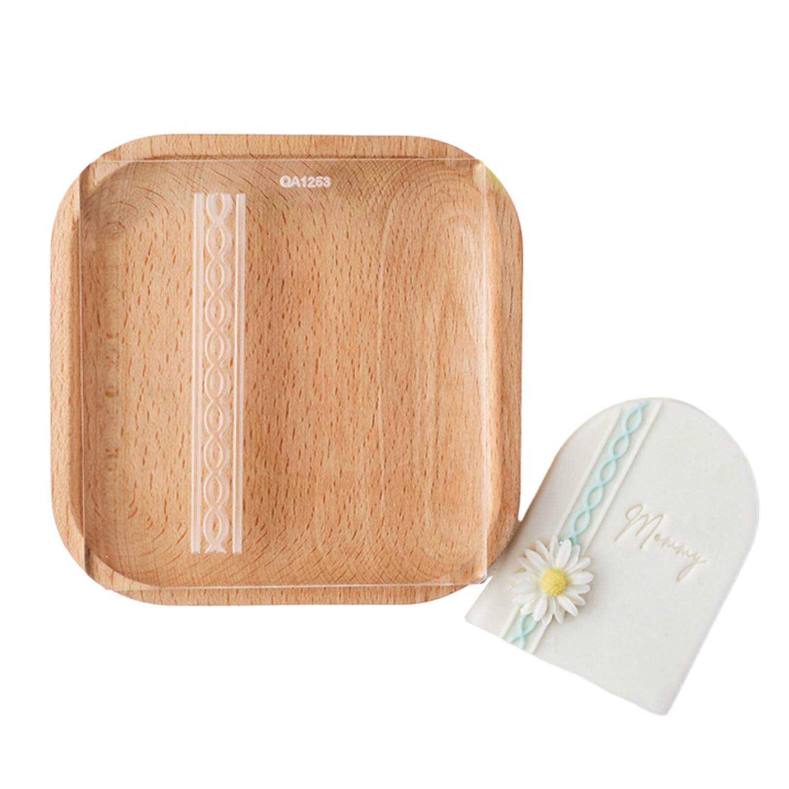 Buxuaaaa Texture F Cookie Molds Kitchen Bakings Pastrys Bakewares Various Shape Biscuit Cutter Acrylic Cookie Molds Making Tool Baking Accessories