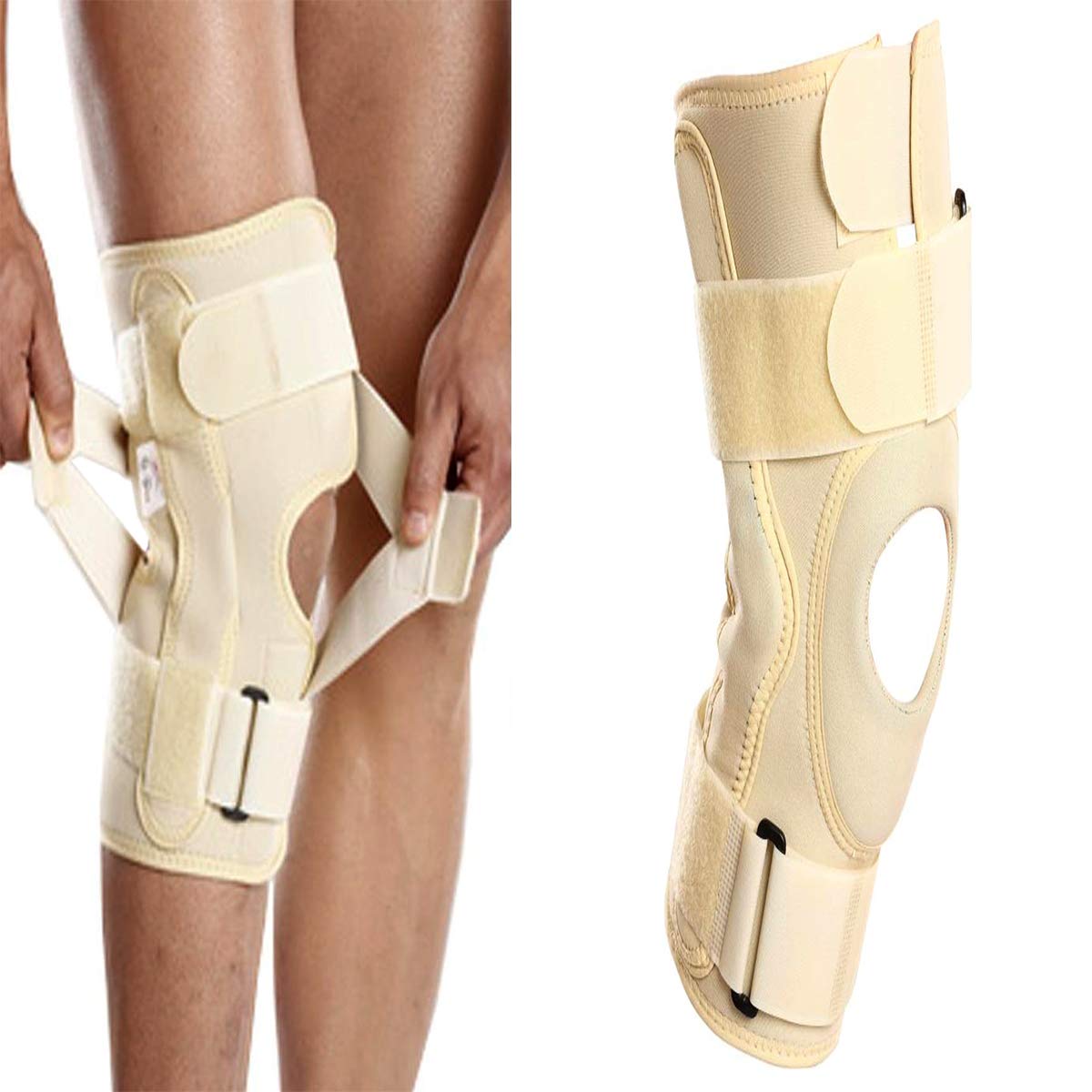 KALOPSIA INDUSTRIES Adjustable Knee Calf Brace Support,Brace Knee Pain