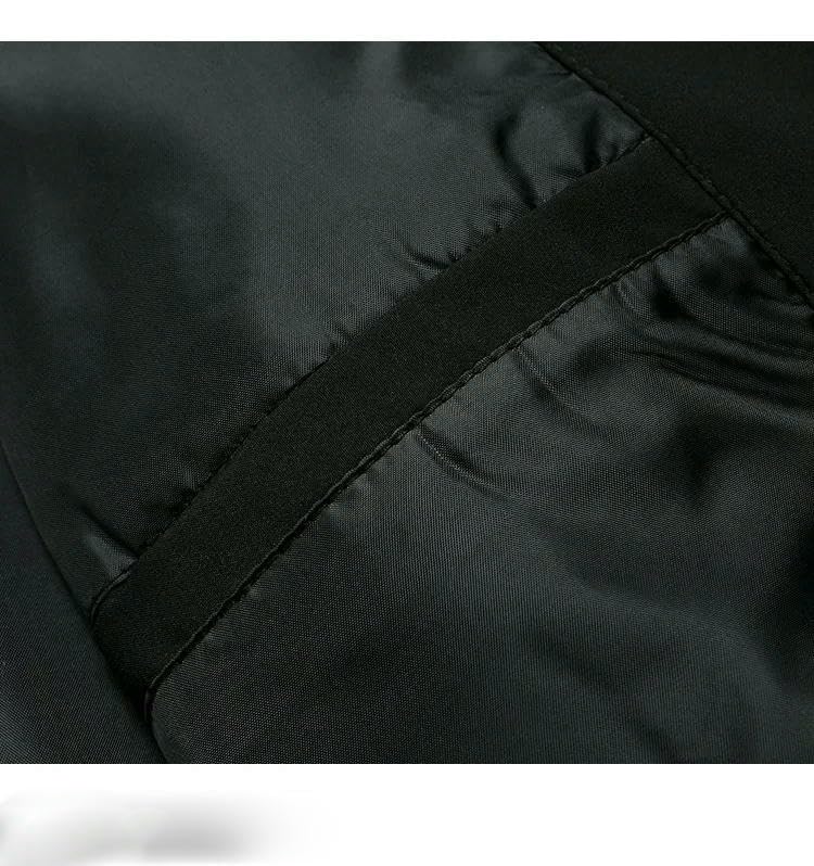 Manteaux de baseball couleur unie simples décontractés lâche - 5