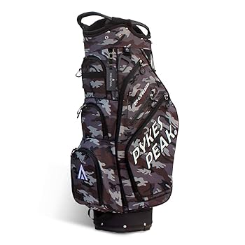 PYKES PEAK(パイクスピーク) キャディバッグ 9.5型 14分割 軽量 Amazon.co.jp: PYKES PEAK（パイクスピーク） キャディバッグ