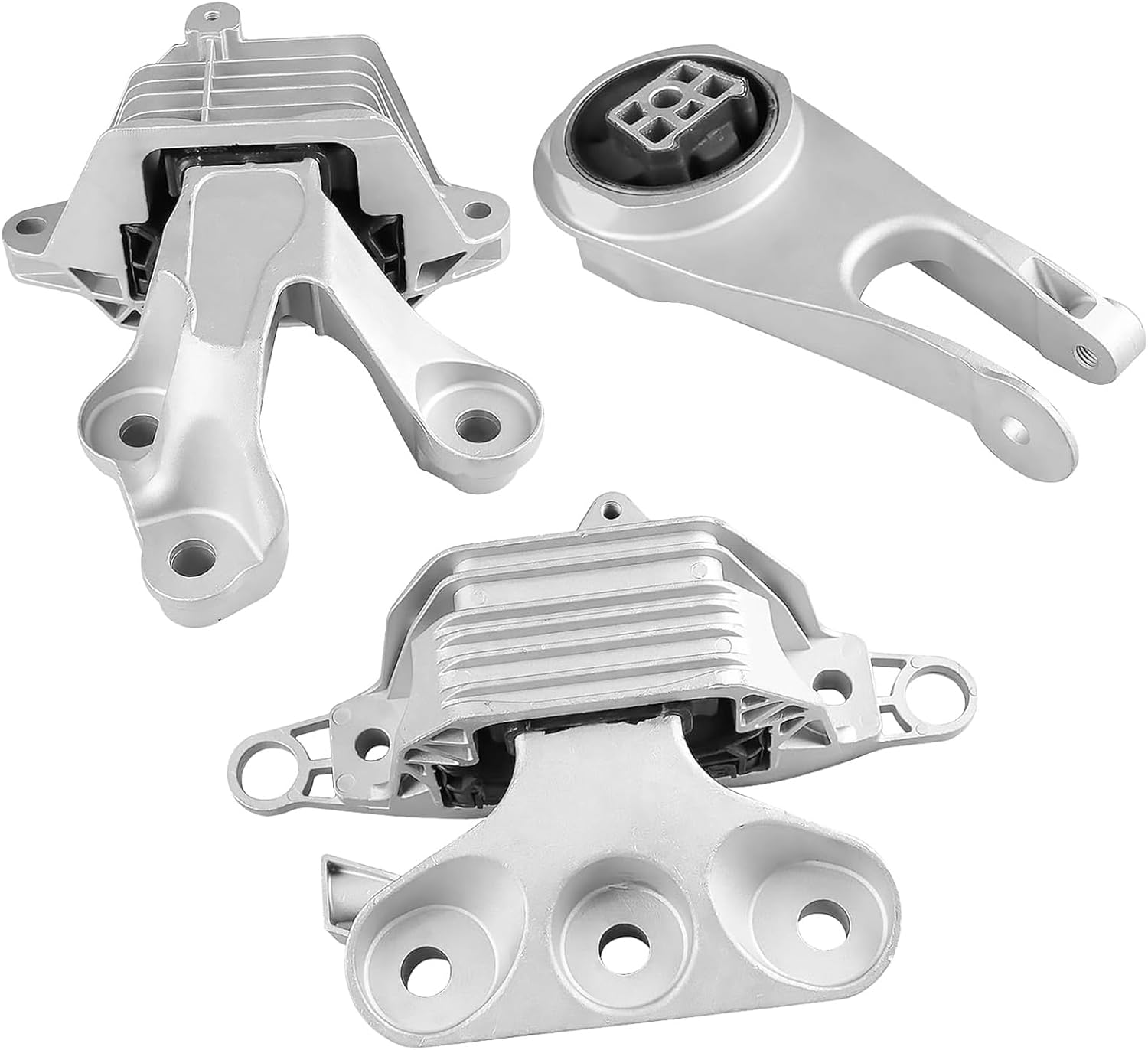 3Pcs Engine Motor Mount & Transmission Mount, For 2016-2018 Chevy Malibu L4 1.5L Automatic Transmission, Replace# A5925 A5926 A5927