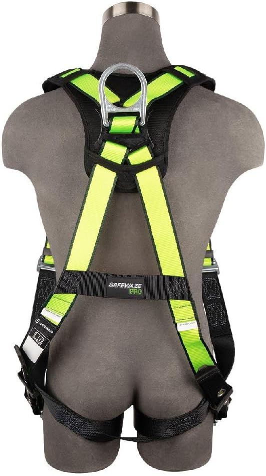 SafeWaze FS185-FD PRO Full Body Harness: 1D, MB Chest, FD, TB Legs