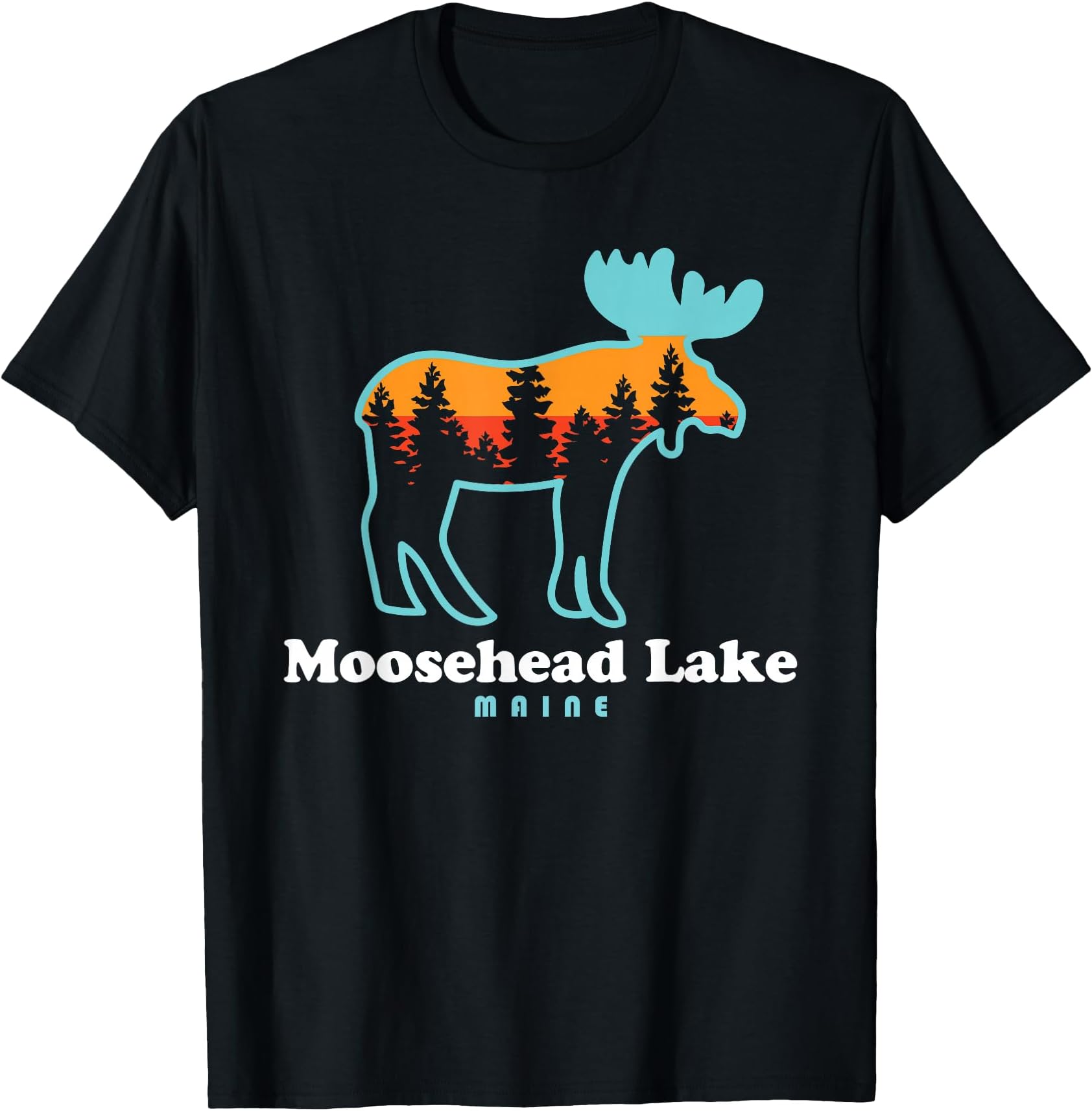Moose Moosehead Lake T-Shirt