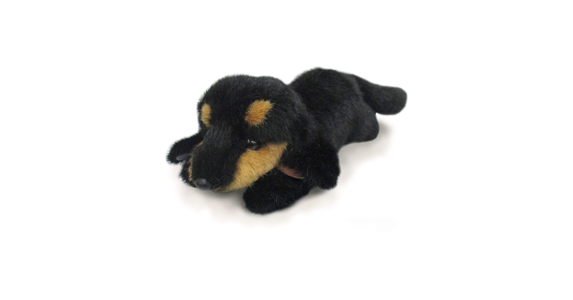 犬　三英　ダックスフント　ぬいぐるみ グレイスフル ダックスフント ブラック＆タン 犬 ぬいぐるみ