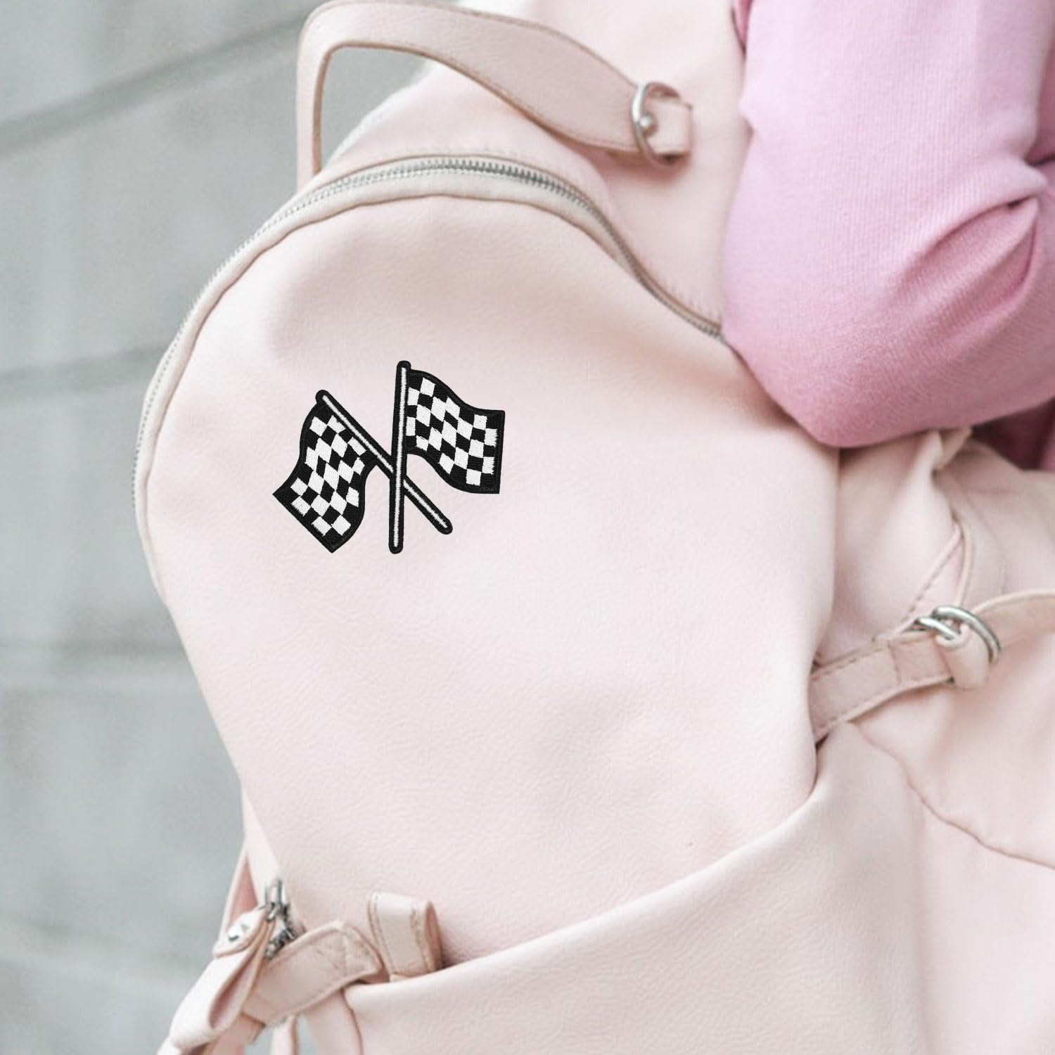 Toppa Stemma Bandiera Italia Italiano Zaino Fascia Nero - Foto 6