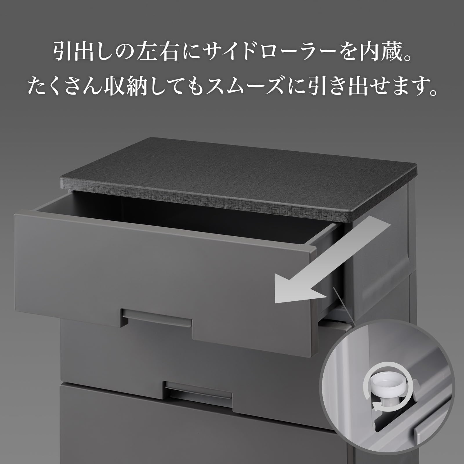 Amazon.co.jp: 完成品 フィッツチェスト 5段 タンス 幅55×奥行41×高さ 